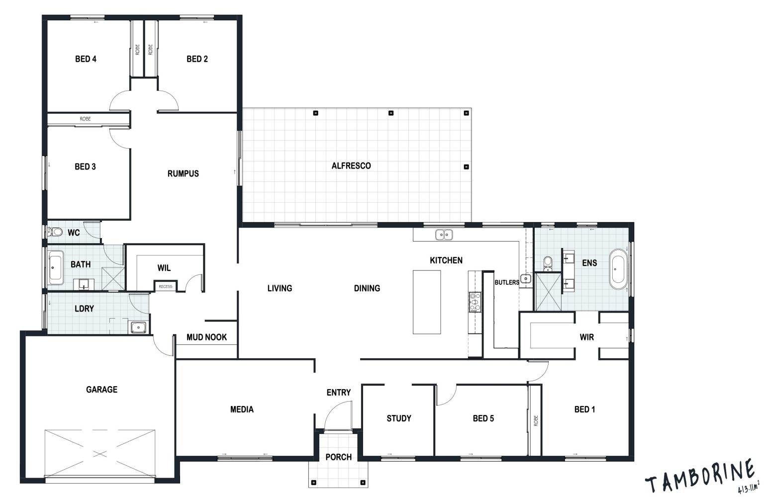 Tamborine 413 concept plan