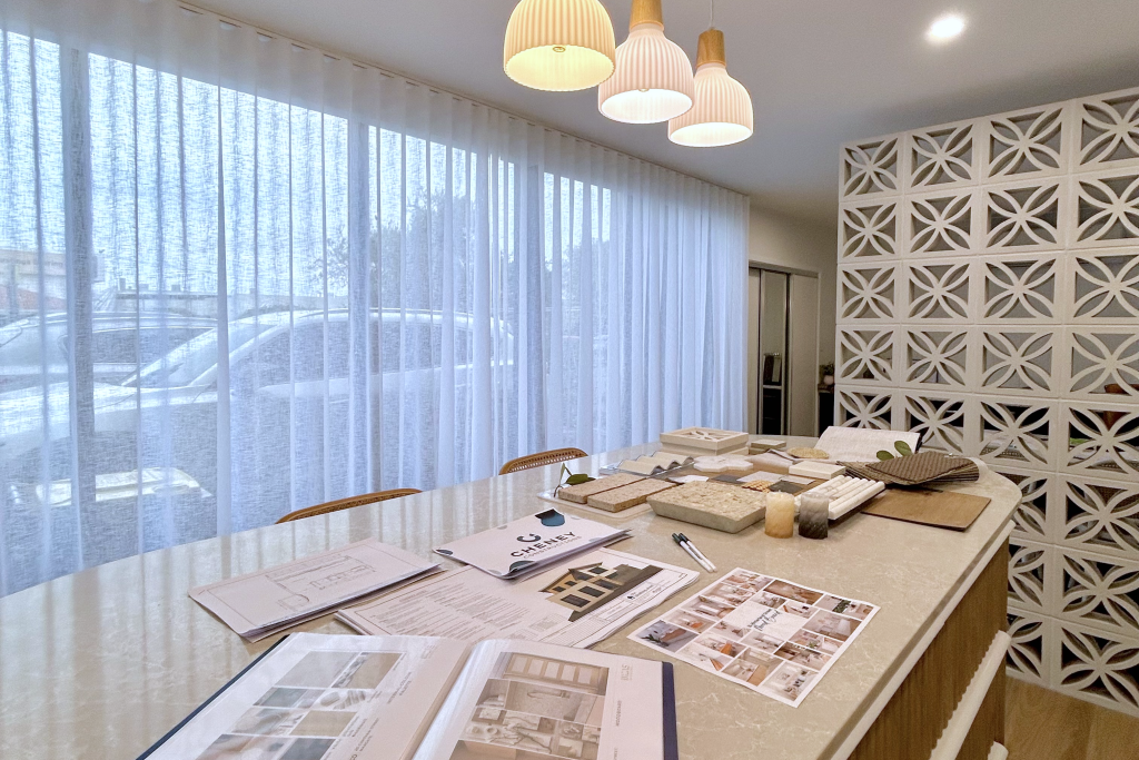 Inside the Cheney Constructions Design Studio in Caboolture